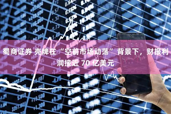 蜀商证券 壳牌在 “空前市场动荡” 背景下，财报利润接近 70 亿美元
